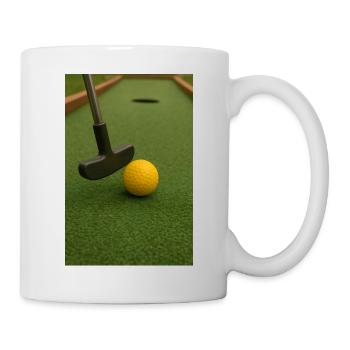 Sport - Minigolf - Mug blanc - blanc - Droite