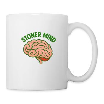 de fumeur de joints - Mug blanc - blanc - Droite