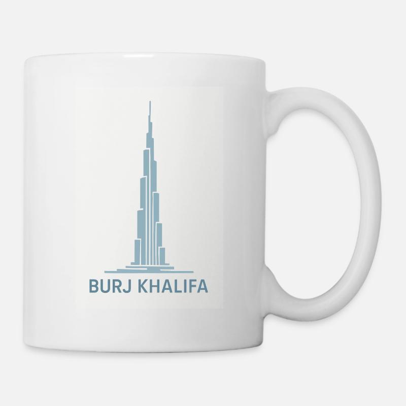 Burj Khalifa - Mug blanc - blanc