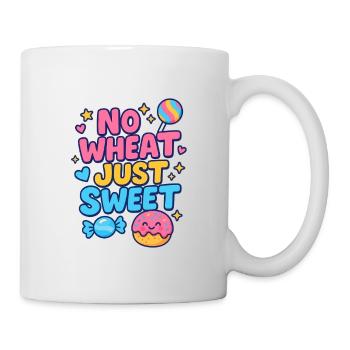Pas de blé, juste sucré - Mug blanc - blanc - Droite