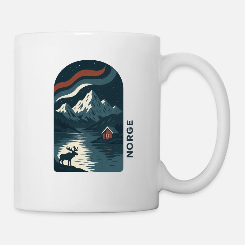 Norwegen - Tasse - Weiß