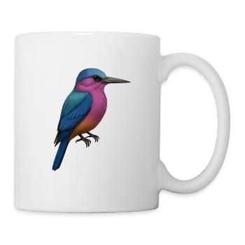 Eisvogel – Schönheit der Stille - Tasse - Weiß - Rechts