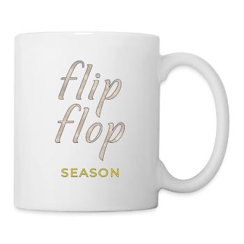 Flip Flop Saison - Tasse - Weiß - Rechts