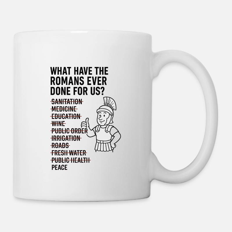 Leben des Brian Römer - Tasse - Weiß