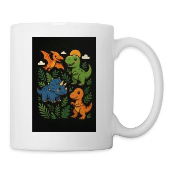 The Best Dino Babies - Mug - white - Right