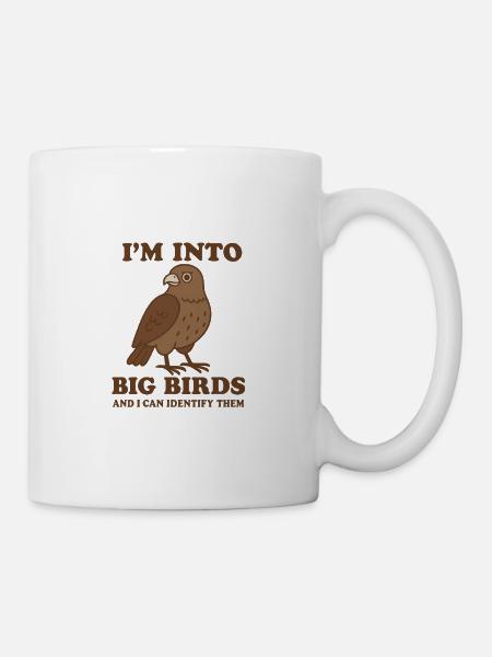 I’m Into Big Birds – Birder Shirt - Mug - white