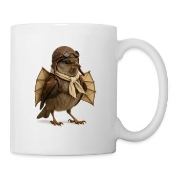 Berblinger Spatz | Ulmer Spatzen - Tasse - Weiß - Rechts