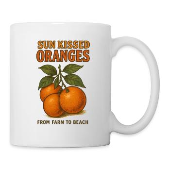 Oranges Fruits Exotic Holiday Summer Sun - Mug - white - Right