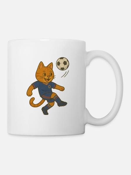 BARCELONE FOOT - Mug blanc - blanc
