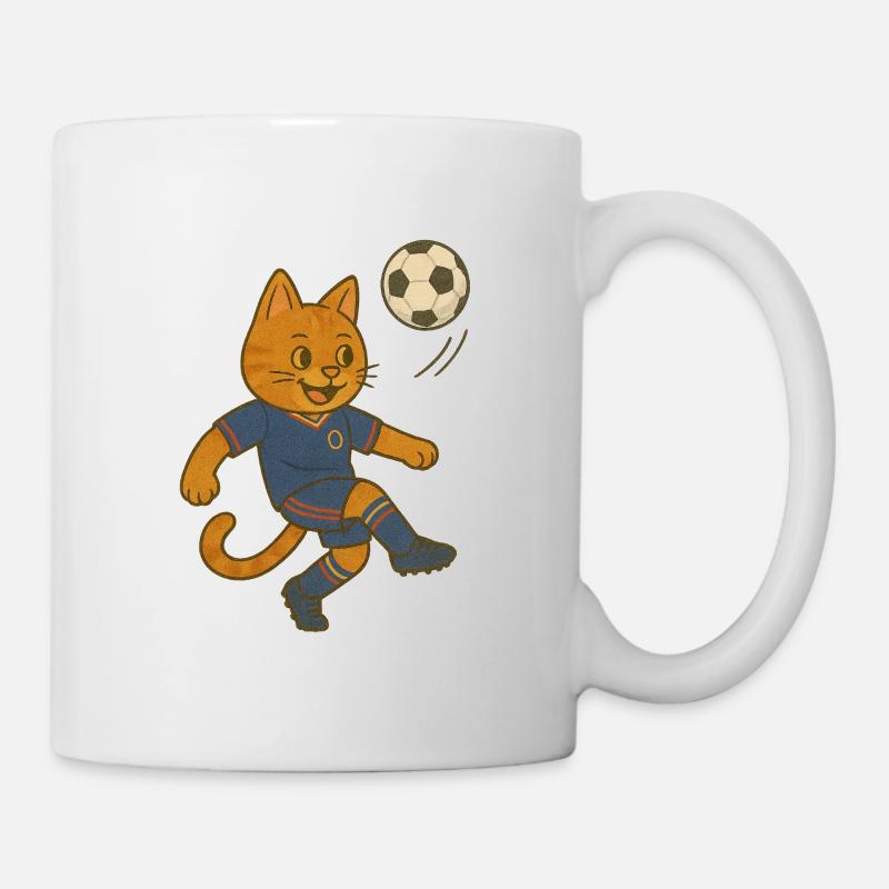 BARCELONE FOOT - Mug blanc - blanc