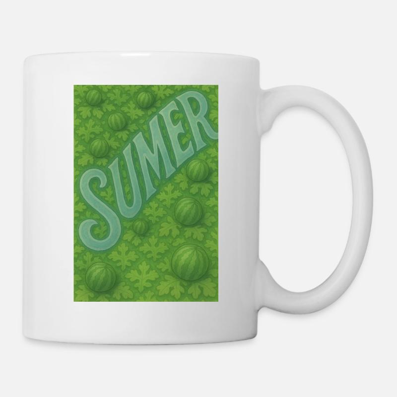 Sommer - Tasse - Weiß