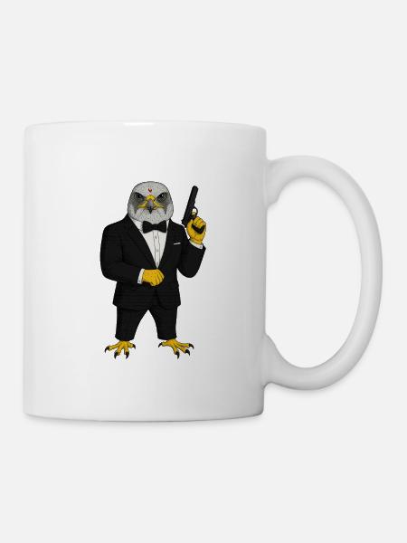 Faukon als Geheimagent - Tasse - Weiß