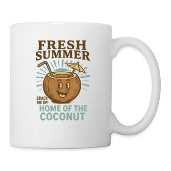 Kokosnuss Fresh Summer - Mug blanc - blanc - Droite