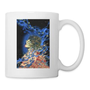 Whispering Cosmos - Mug blanc - blanc - Droite