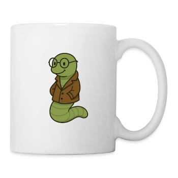 Bookworm - Mug - white - Right