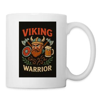 Viking warrior - Mug - white - Right
