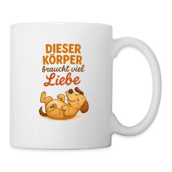 hundeliebe - Tasse - Weiß - Rechts