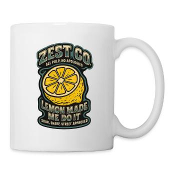 Lemon Summer Vintage - Mug - white - Right