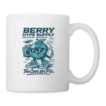 Cool Blueberry Vintage - Mug - white - Right