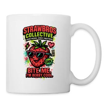 Cool Strawberry Retro - Mug - white - Right
