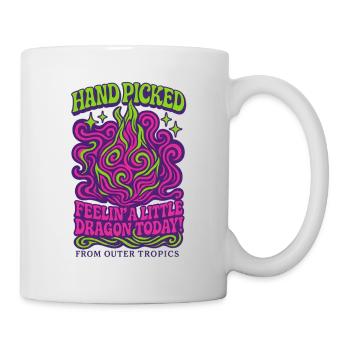 Dragon Fruit Vintage Fruit - Mug - white - Right