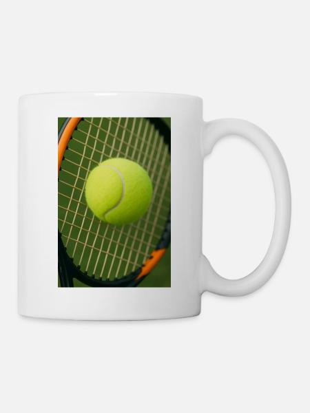Sports - Tennis - Mug blanc - blanc