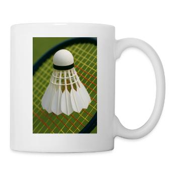 Sport - Badminton - Mug blanc - blanc - Droite