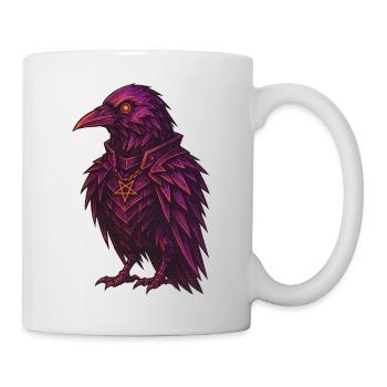gothic crow/raven - Mug - white - Right