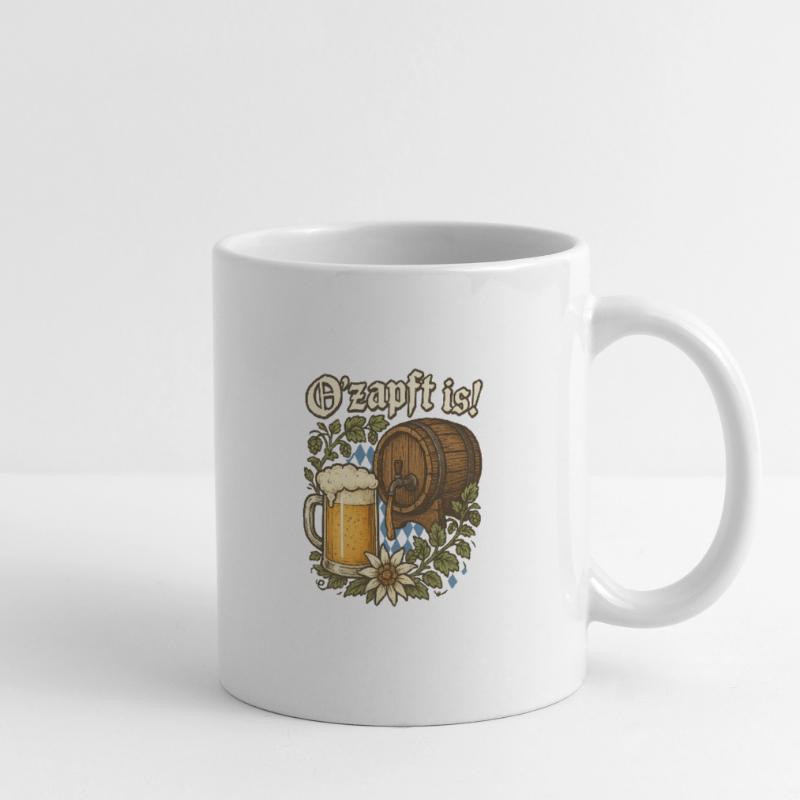 O'zapft is! - ob Bierfest oder Kirchweih es passt Tasse