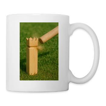 Sport - Kubb - Tasse - Weiß - Rechts
