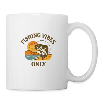Fishing Vibes Only - Mug - white - Right