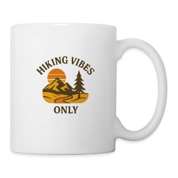 Hiking Vibes Only - Tasse - Weiß - Rechts