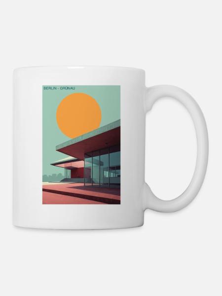 Berlin Grünau - Tasse - Weiß