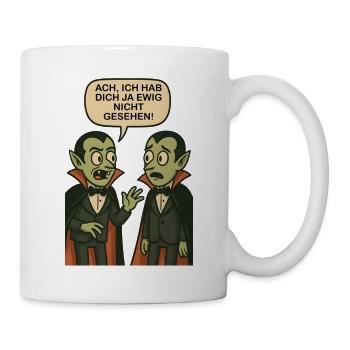 Oh, I haven't seen you for ages (Vampires) - Mug - white - Right