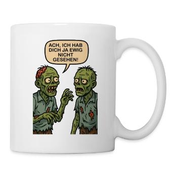 Oh, I haven't seen you for ages (zombies) - Mug - white - Right