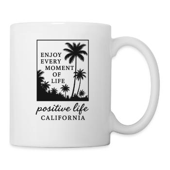 positive life - Tasse - Weiß - Rechts