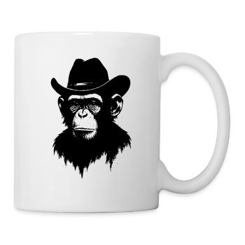 Cowboy Monkey - Mug - white - Right