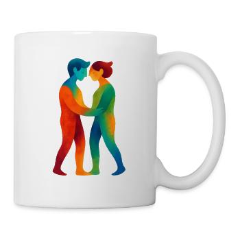 0011 weird love - Tasse - Weiß - Rechts