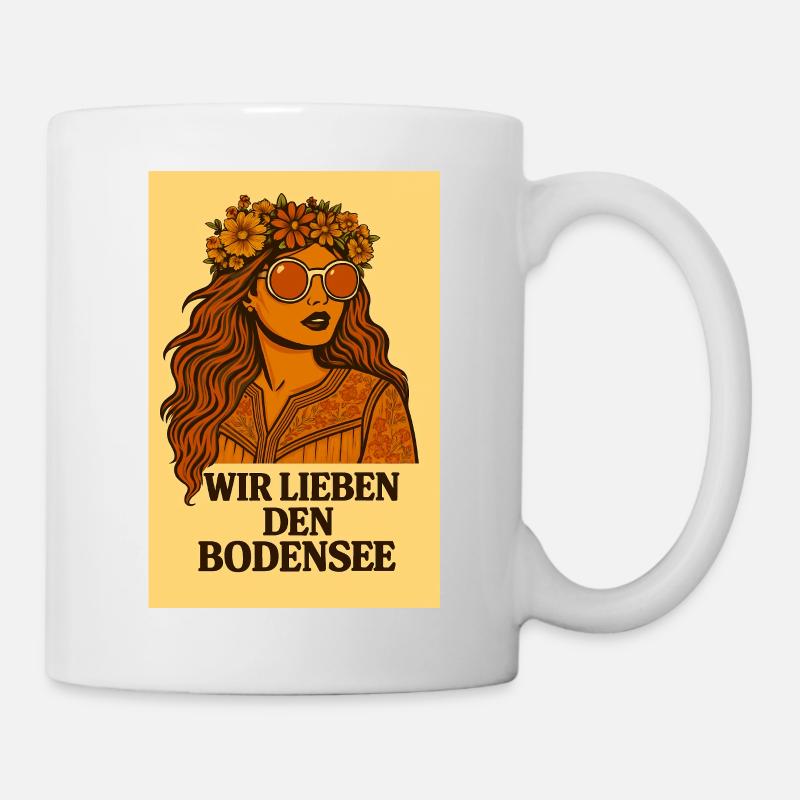 We love the BodenseeGirl - Mug - white