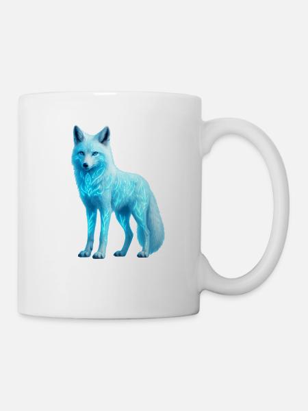 Renard mystique - WiederWilderLeben - Mug blanc - blanc
