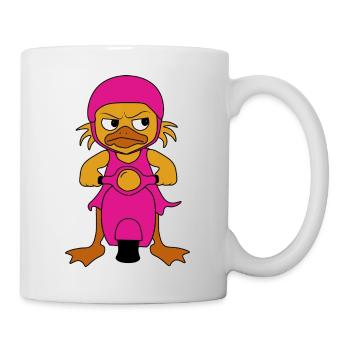 Out of the way - Mug - white - Right