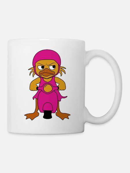 Aus dem Weg - Tasse - Weiß