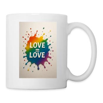 Love Is Love - Mug - white - Right