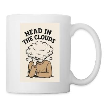 Head in the Clouds - Mug - white - Right