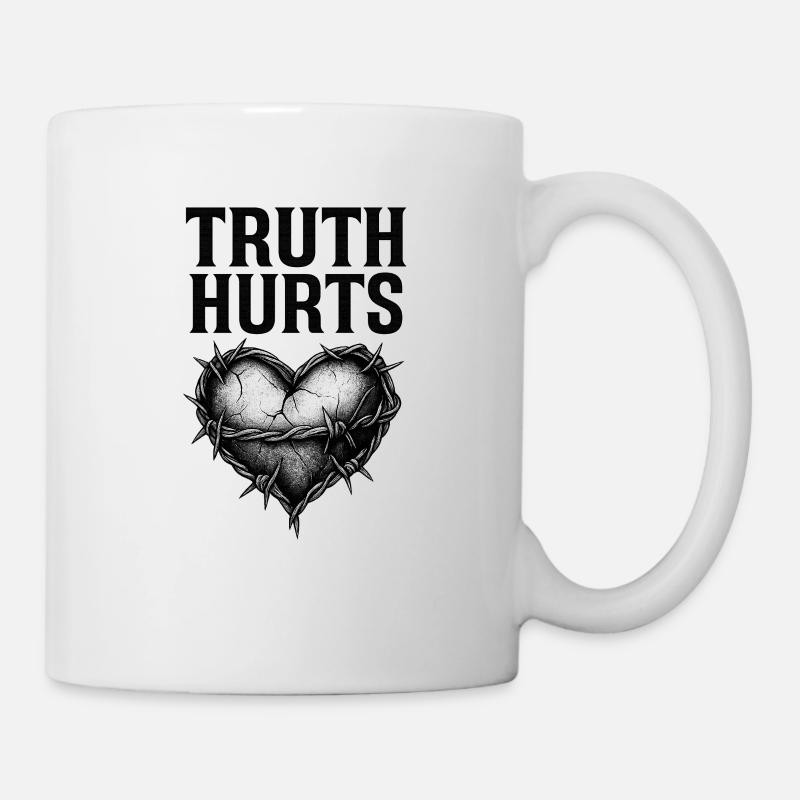 TRUTH HURTS - Mug - white