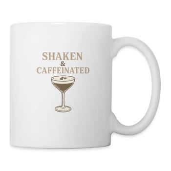 Shaken & Caffeinated - Tasse - Weiß - Rechts