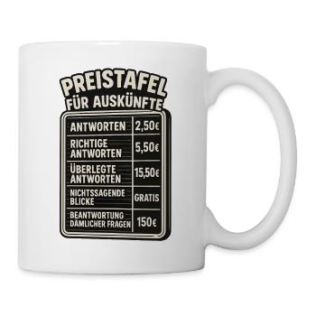 Office Saying Work Colleagues Stupid Sayings - Mug - white - Right