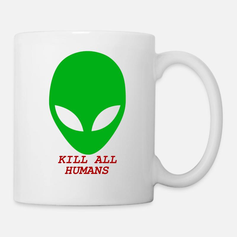 KILL ALL HUMANS - Mug - white