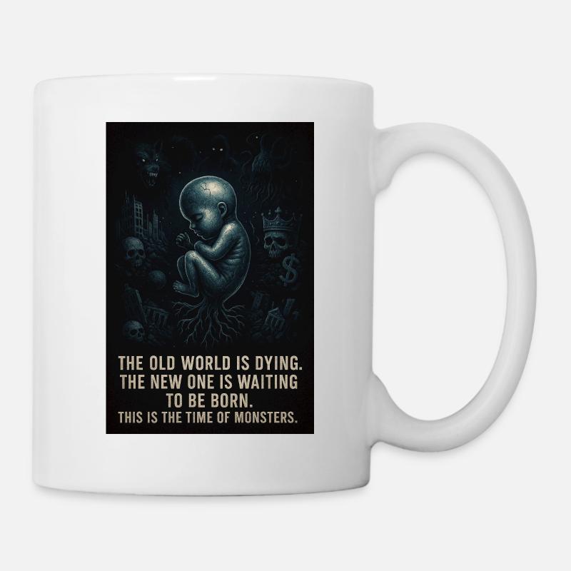 this is the time of monsters - Mug - white