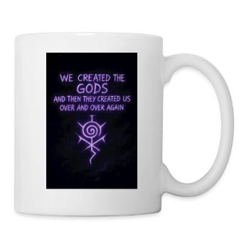we created the gods - Mug - white - Right